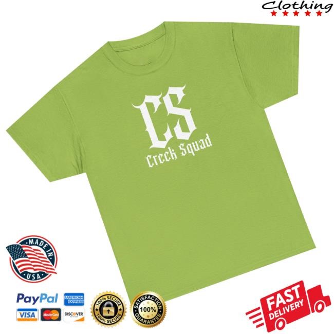 Upchurch Merch Creek Squad Logo New Shirt