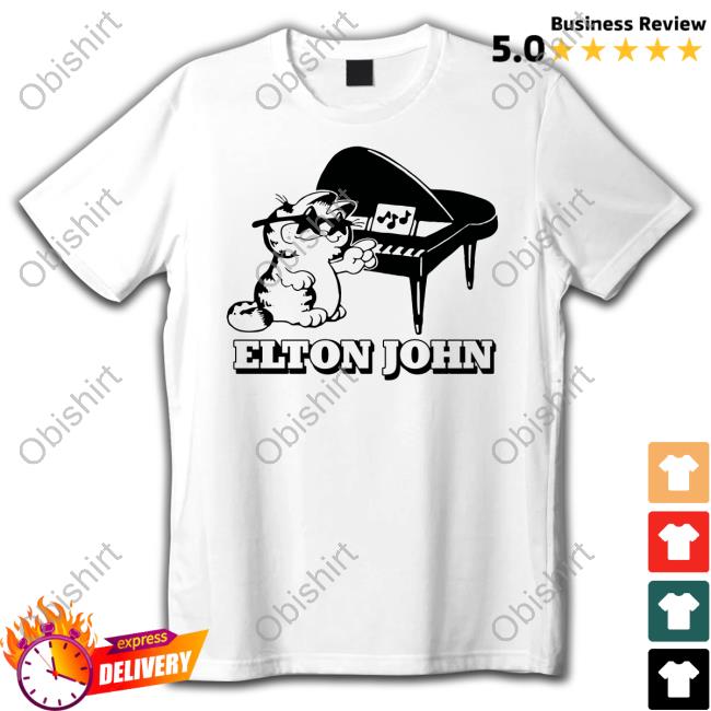 Stereospectralprints Piano Garf Elton John Shirt