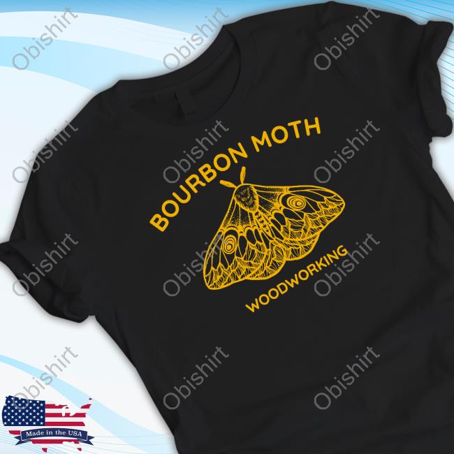 Bourbonmoth Antenna Moth Tee Shirt