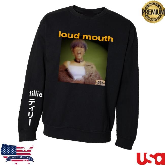 Whoistillie Merch Store Shop Loud Mouth Hoodie Sweatshirt