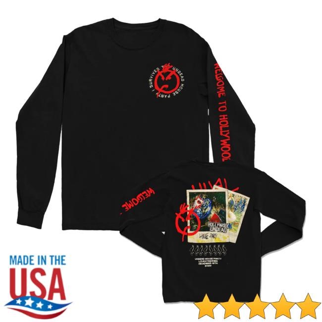 Hollywood Undead Merch Store Shop I Survived T-Shirt