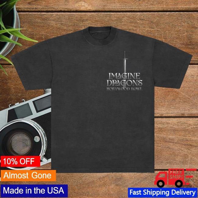Imagine Dragons Official Store Merch Hollywood Bowl Sword Event Zip Up Hoodie Imagine Dragons Official Store Merch Hollywood Bowl Sword Event Classic Shirt