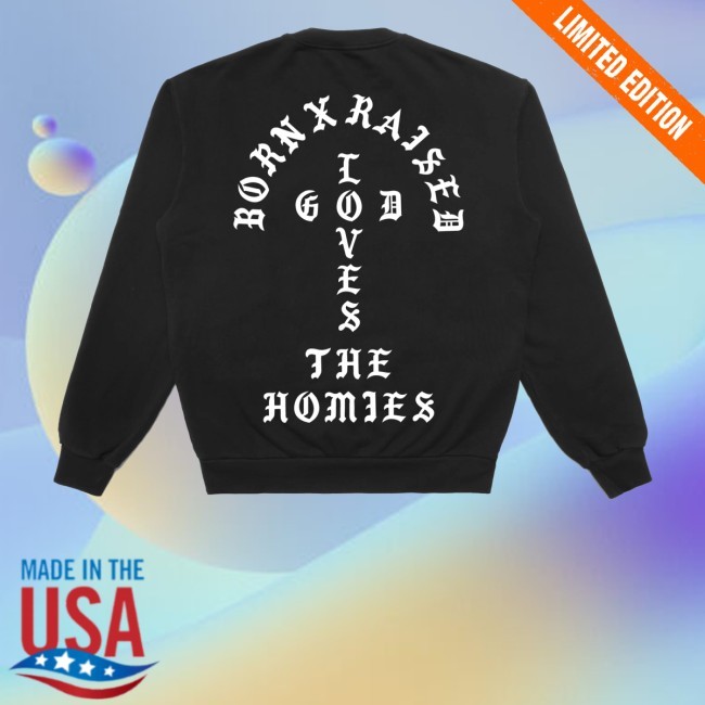 Unconditional Love Black T-Shirt Born X Raised Merch Store