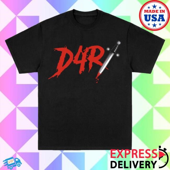 Official Ddg Merch D4r Black Long Sleeve T Shirt