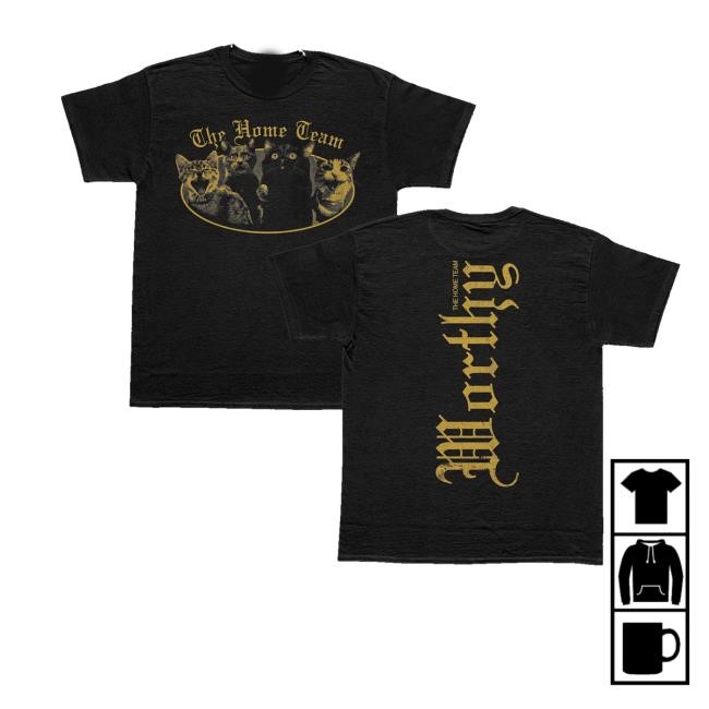 The Home Team Worthy Black Long Sleeve T Shirt