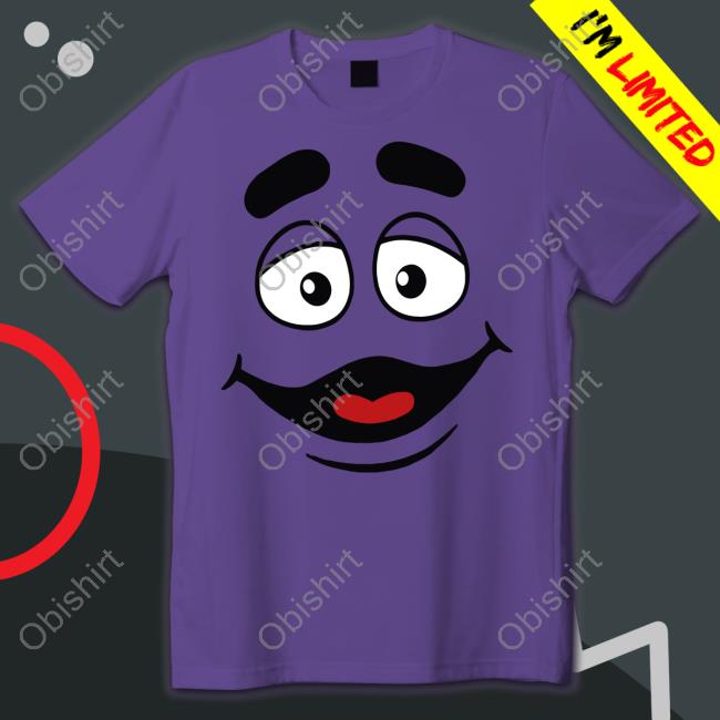 Goldenarchesunlimited Grimace Face Hoodie Goldenarchesunlimited Grimace Face Hoodie