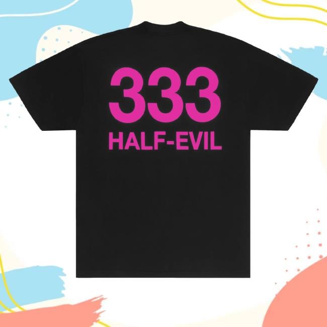 Trending Half Evil Merch Uv Logo Shirt