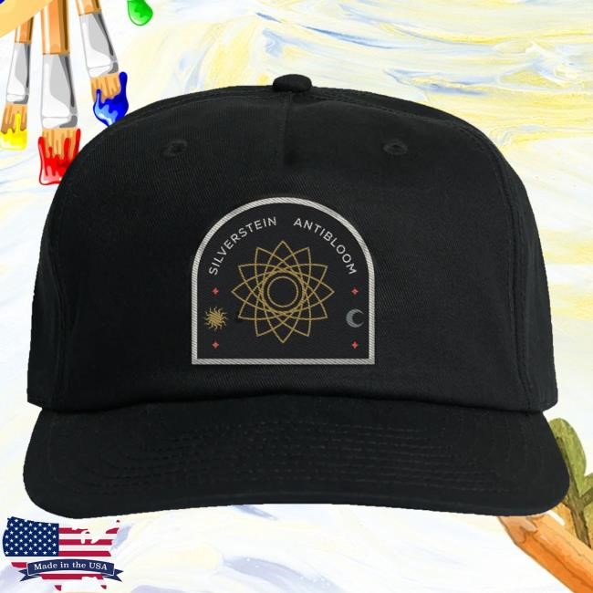 Silverstein Music Merch Store Shop Silverstein Antibloom Black Snapback Hat