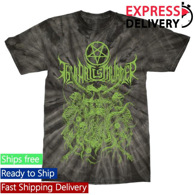 Official Thy Art Is Murder Merch Store Thy Art Is Murder Riddick Skull New Shirt Green