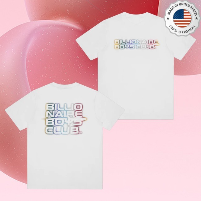 Official Billionaire Boys Club Merch Bb Astro Rocket Logo Tee Shirt White