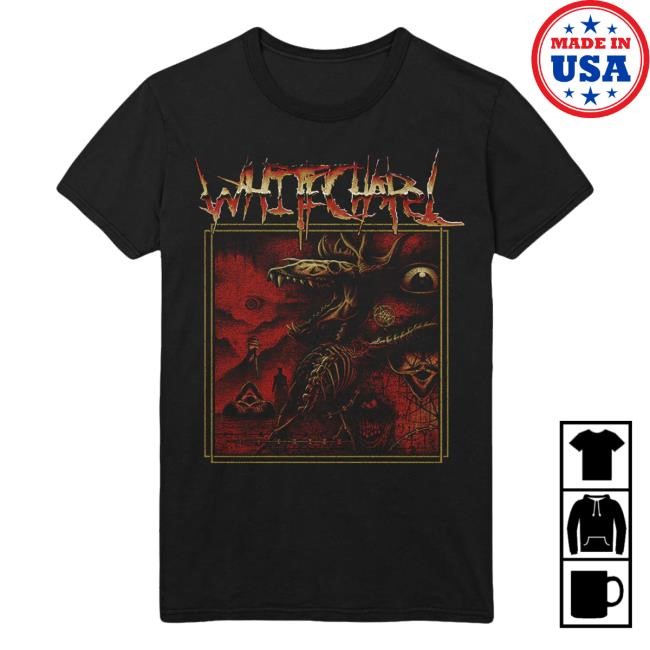 Whitechapel Wendigo Black Shirts