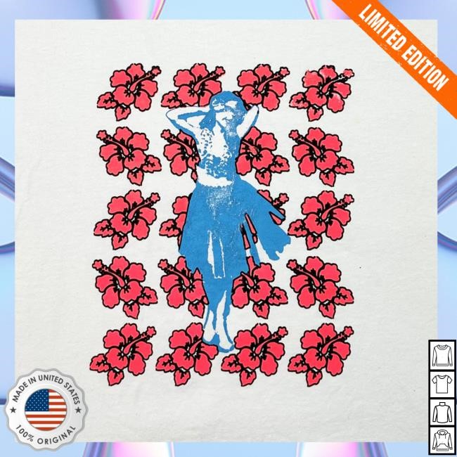 Jerks-Store Merch Early 00S Hawaiian Girl Tee Shirt