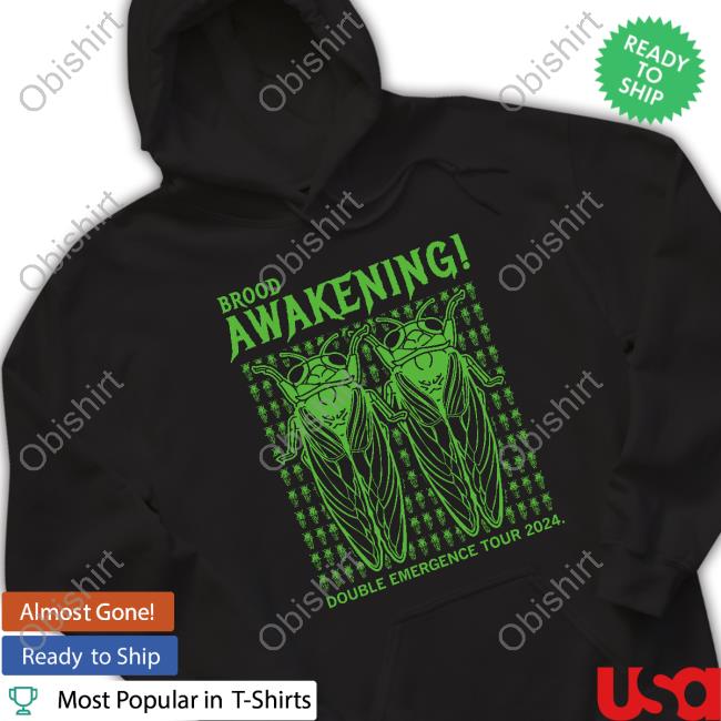 Raygun Brood Awakening Double Emergence Tour 2024 Tee Shirt