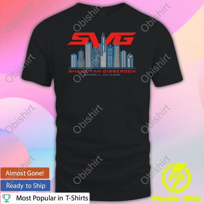Nascar Svg Shane Van Gisbergen Project91 Chicago Tee Shirt