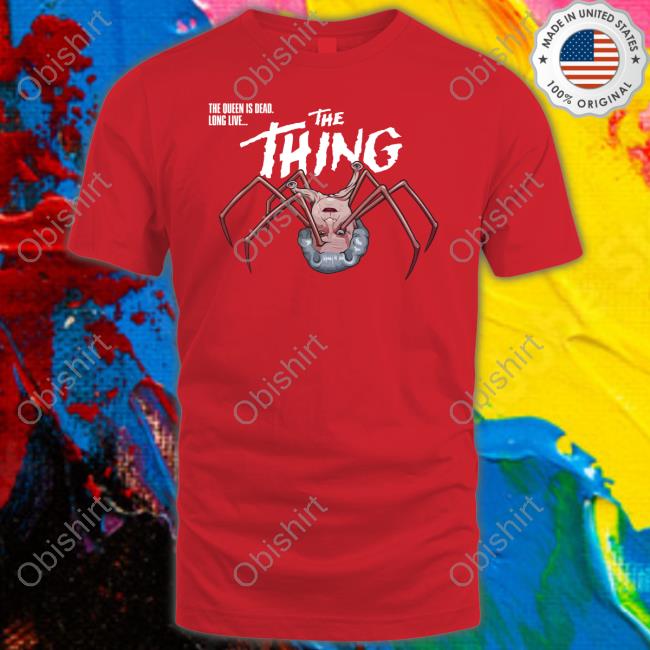 Jimll Merch The Queen Is Dead Long Live The Thing Sweatshirt