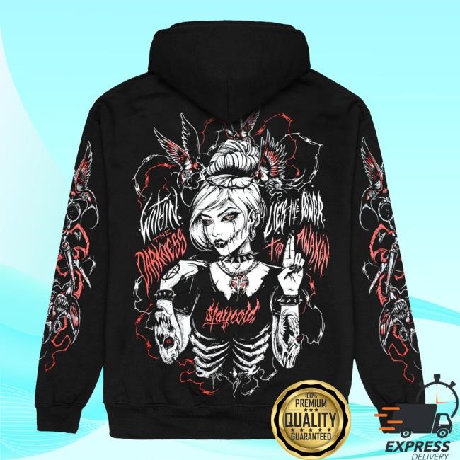 Impericon Merch Shop Store Official Stay Cold Apparel Torch Of Bloom Hoodie