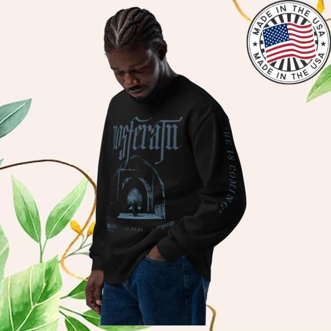 Official Nosferatu He Is Coming Hoodie
