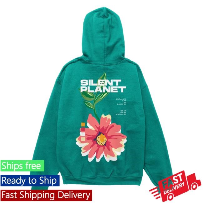 Silent Planet Merch Store Spiraling Out Of Control Hooded Sweatshirt