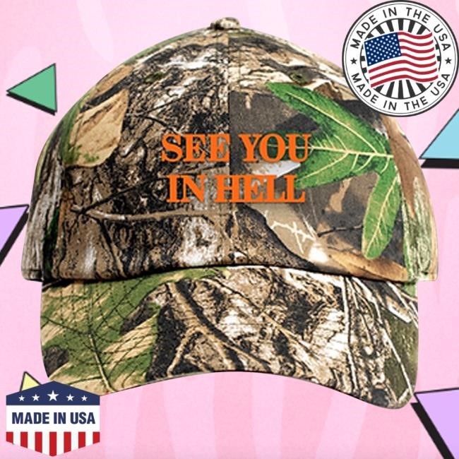 See You In Hell Realtree Camo Headwear