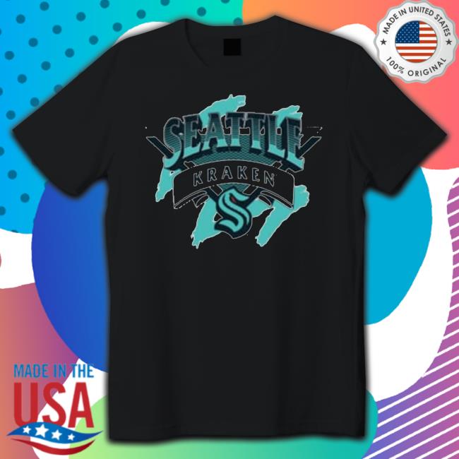 Official Seattle Reverse Retro Tee Shirt