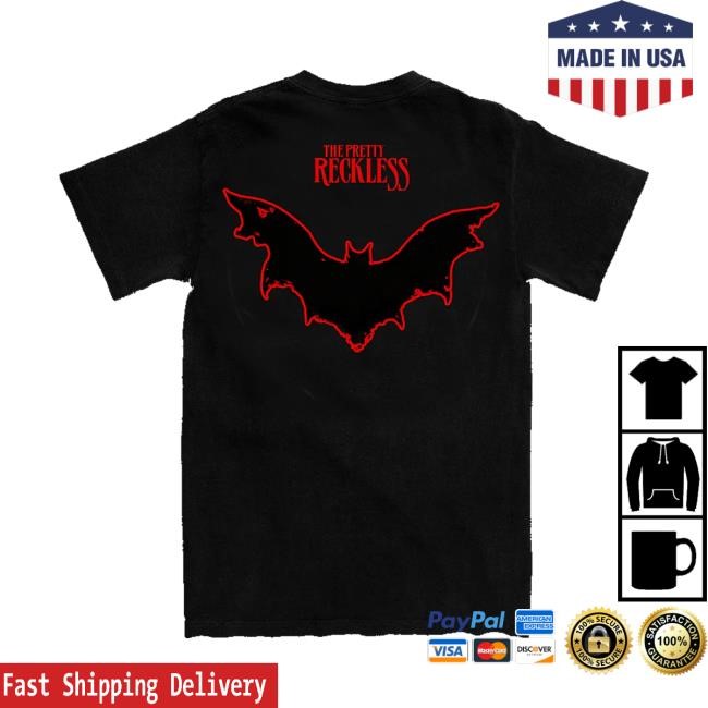 The Pretty Reckless Merch The Pretty Reckless Beware Of Bats Shirts