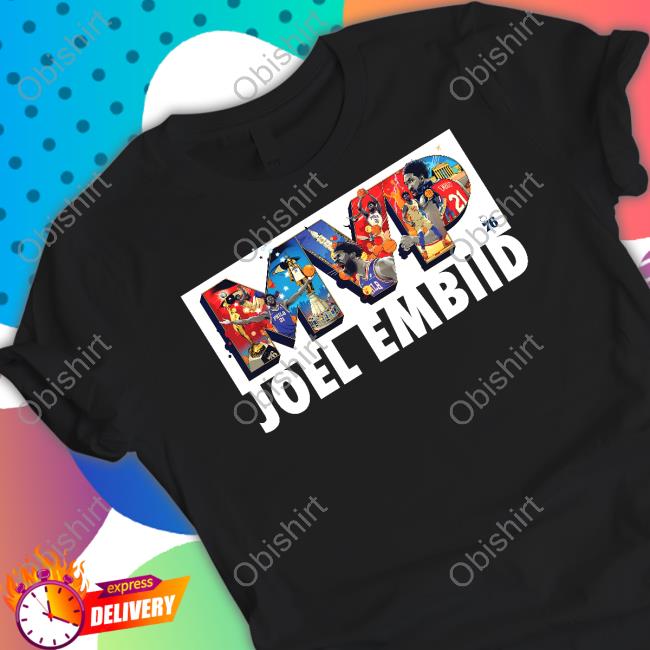 Official Mvp Joel Embiiid Philadelphia 76Ers Shirt