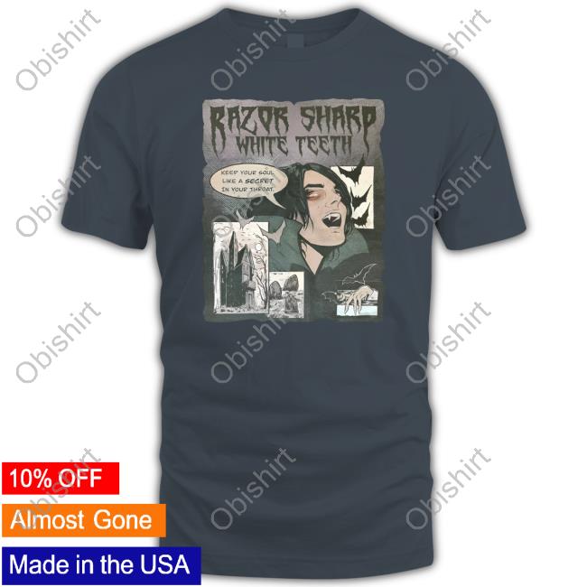 Vampire Razor Sharp White Teeth New Shirt