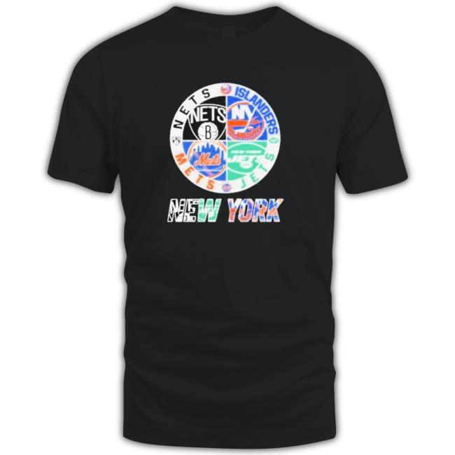 Official New York Nets New York Islanders New York Jets New York Mets New York City 2023 Logo shirt, hoodie, tank top, sweater and long sleeve t-shirt