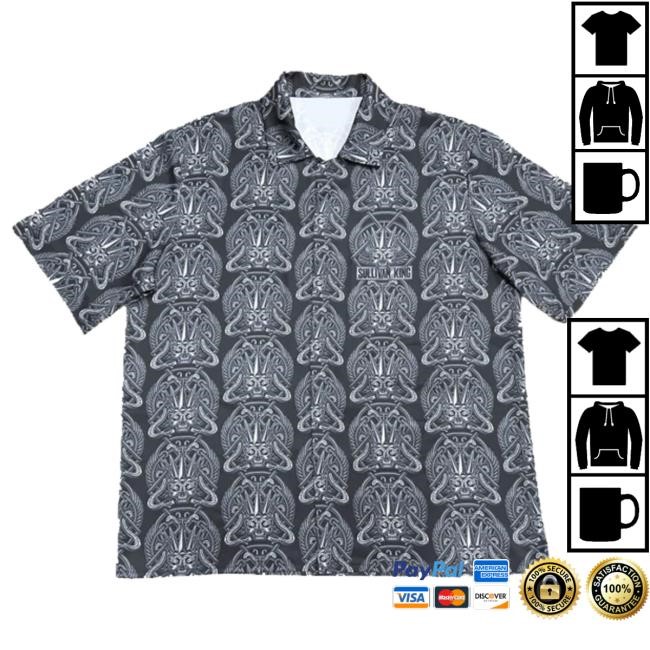 Official Sullivan King Merch Reckless Beach Club Button Up Shirt (Serpent Skull) Shirt