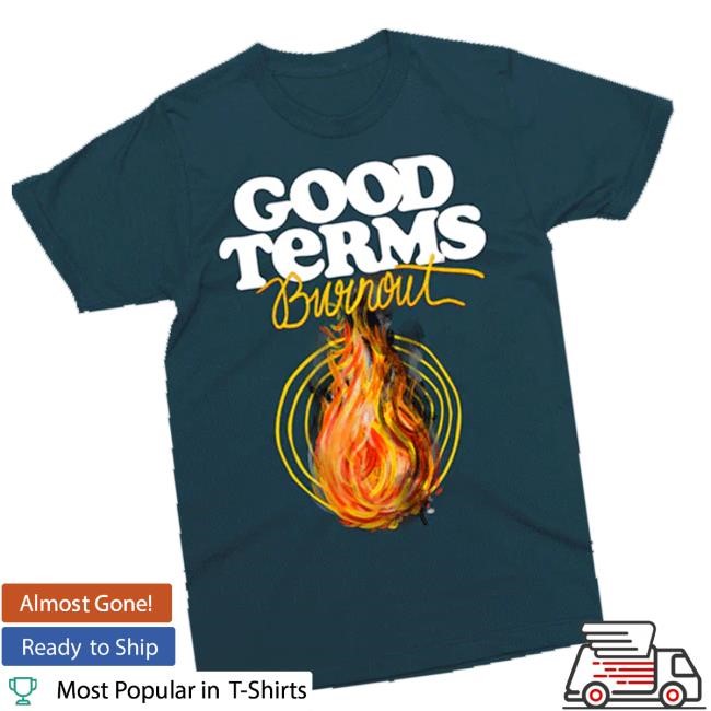 Secret Friends Music Group Merch Good Terms Burnout T-Shirt